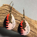 Ashepoo Gray Lure Earrings — Low Country Marine