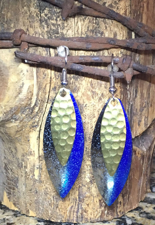 Bluefish Blue Lure Earrings — Low Country Marine