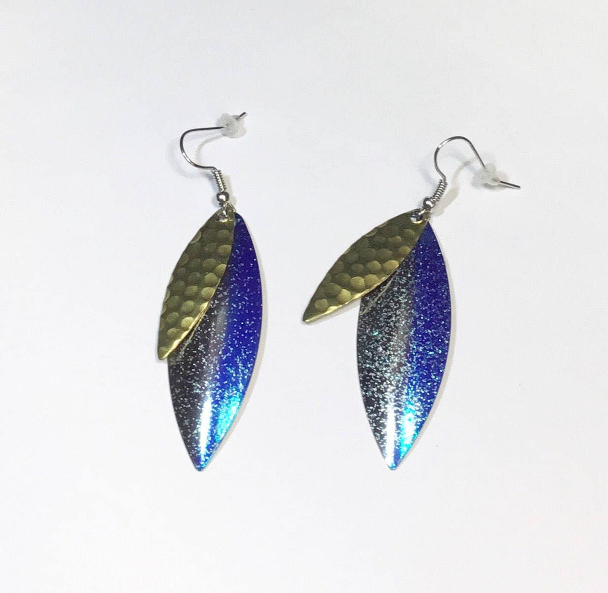 Bluefish Blue Lure Earrings — view 4