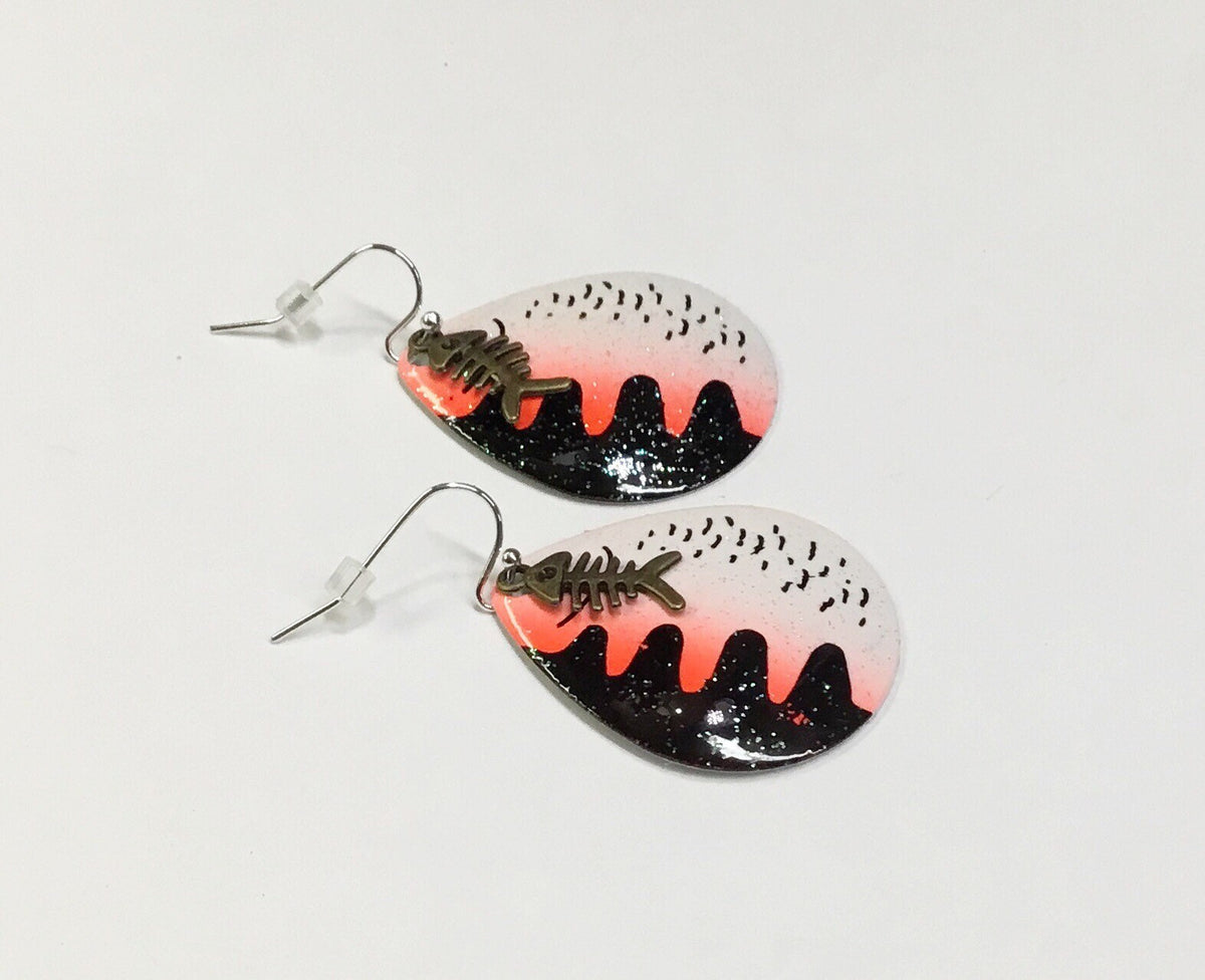 Ashepoo Gray Lure Earrings — view 3