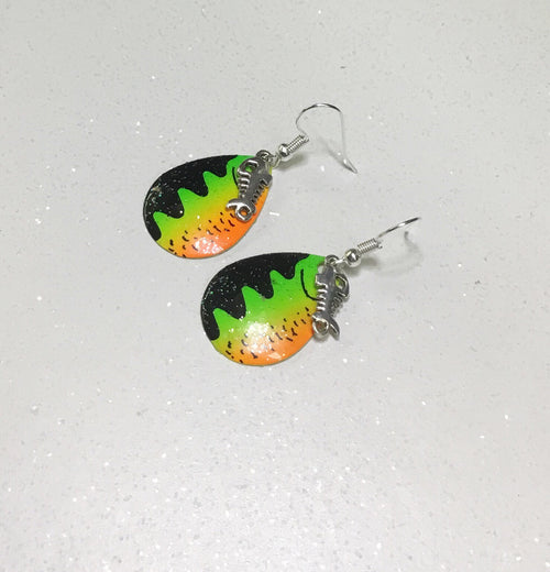 Beaufort Beige Lure Earrings — Low Country Marine