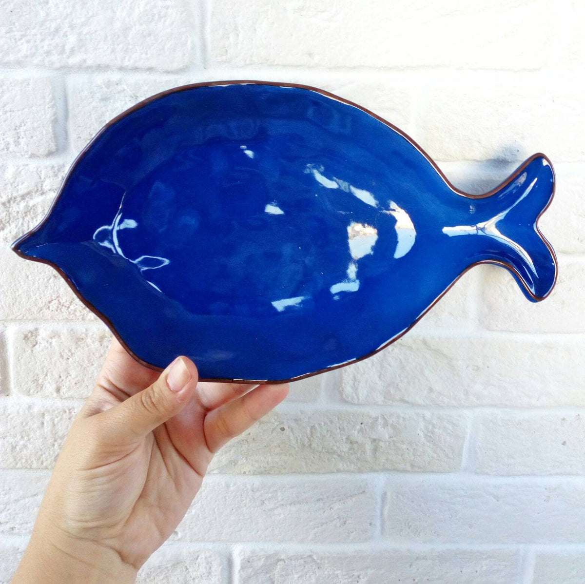Cottageville Blue Serving Platter — view 3