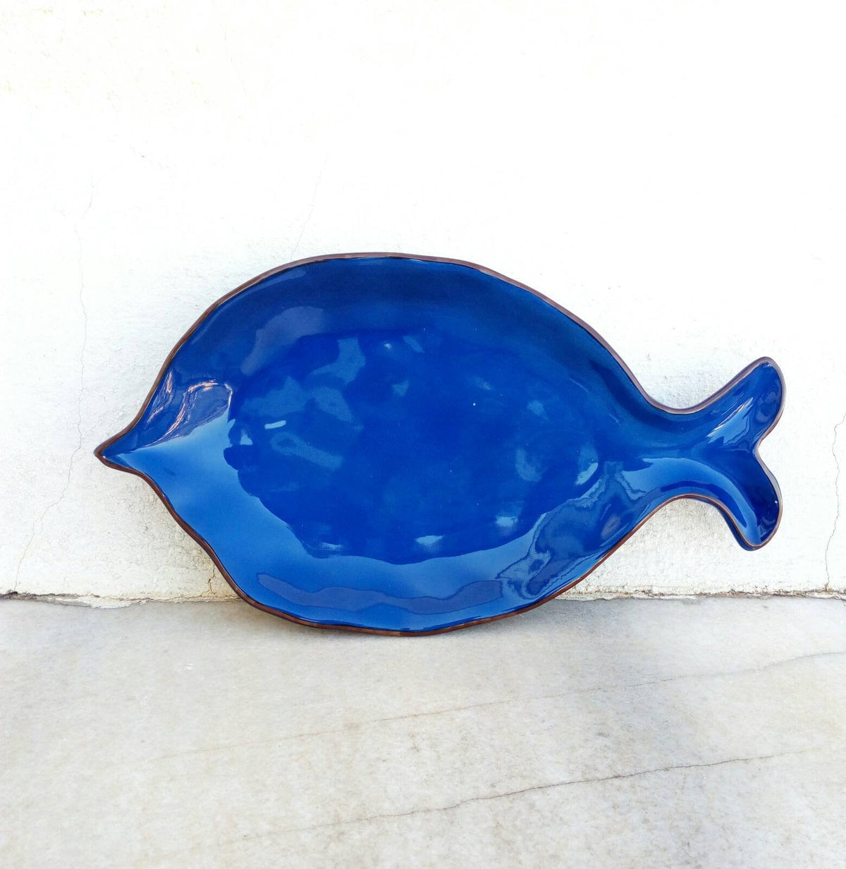Cottageville Blue Serving Platter — Low Country Marine