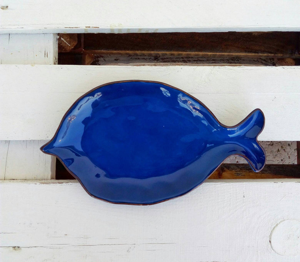 Cottageville Blue Serving Platter — view 2