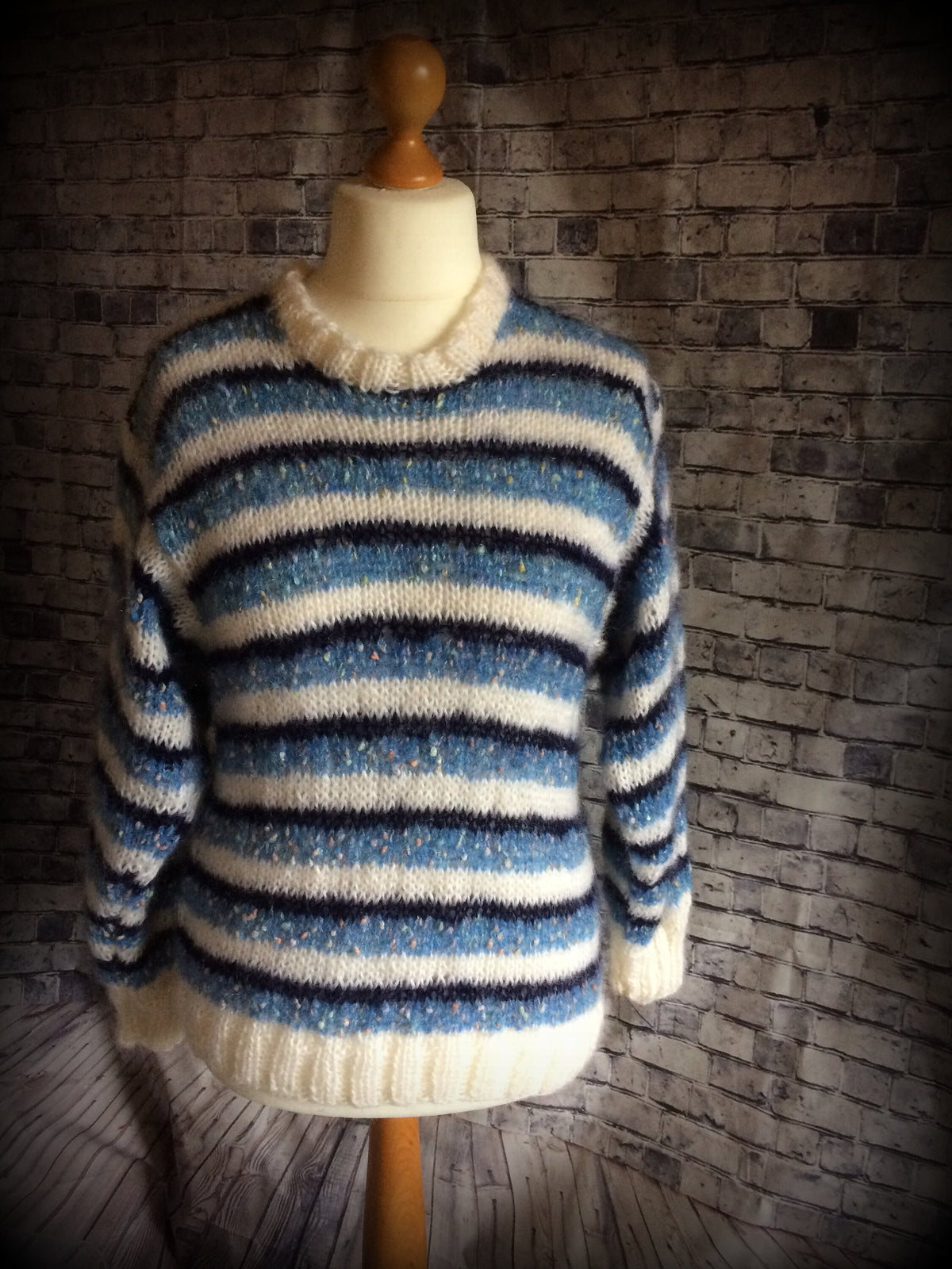 Wadmalaw Striped Knit Sweater — view 6