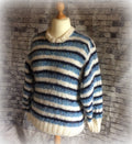Wadmalaw Striped Knit Sweater — Low Country Marine