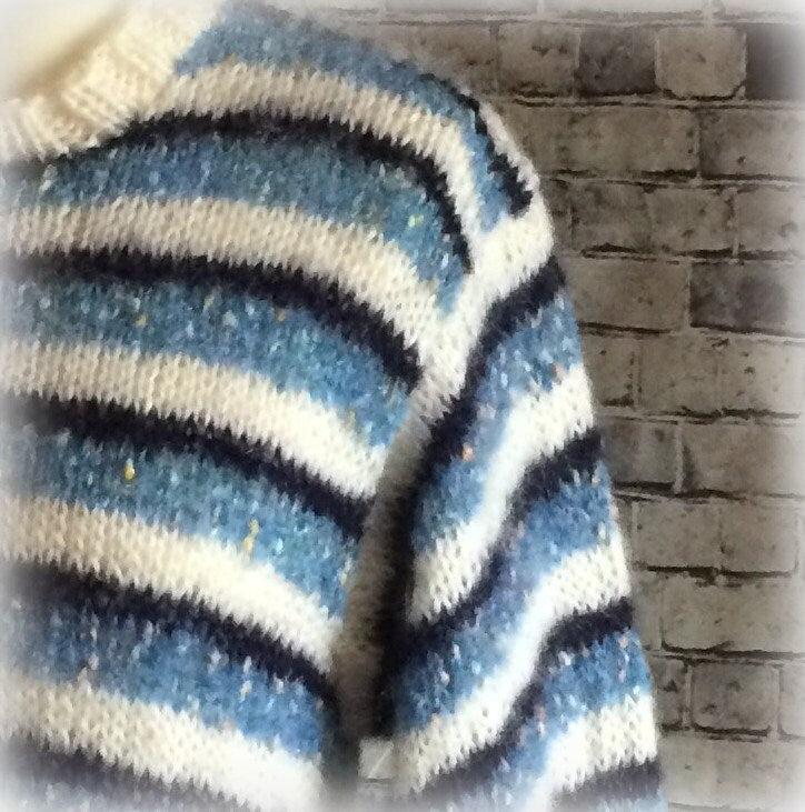 Wadmalaw Striped Knit Sweater — view 3