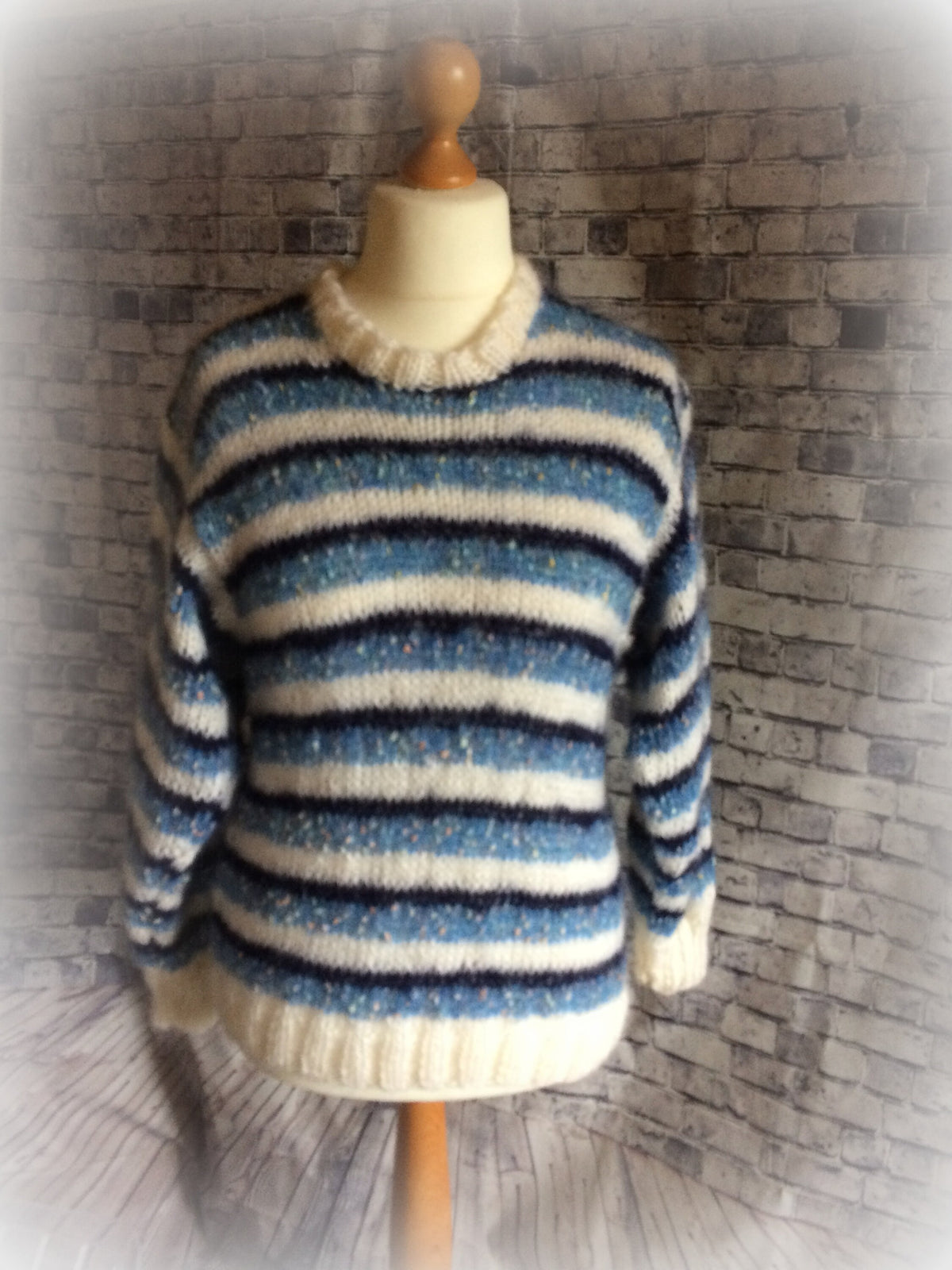 Wadmalaw Striped Knit Sweater — view 4