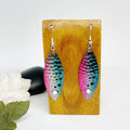 Lowtide Blue Lure Earrings — Low Country Marine