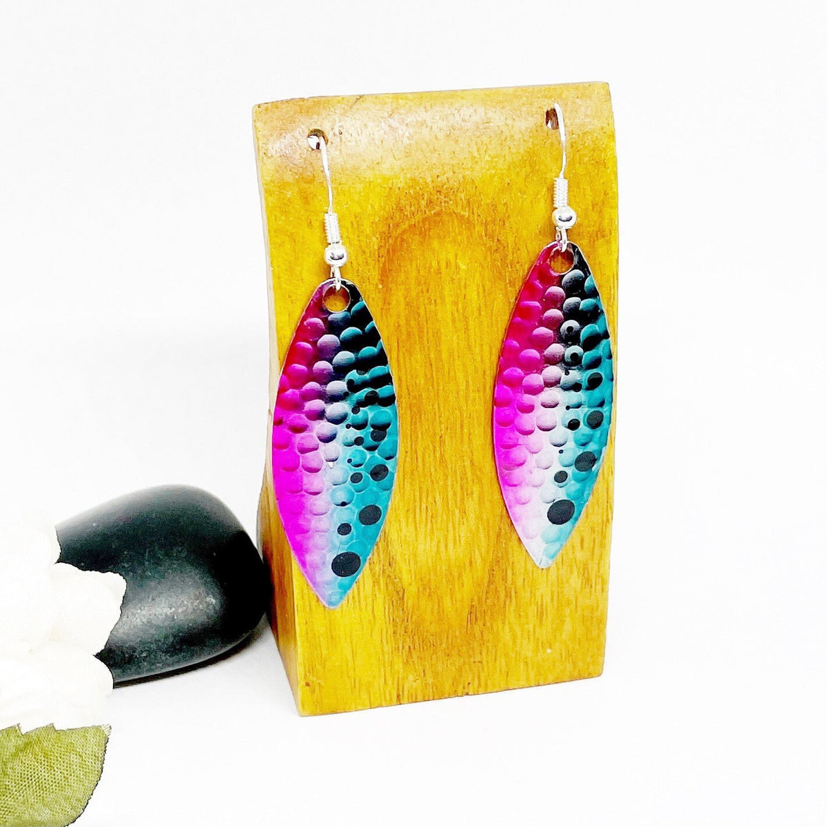 Lowtide Blue Lure Earrings — view 2