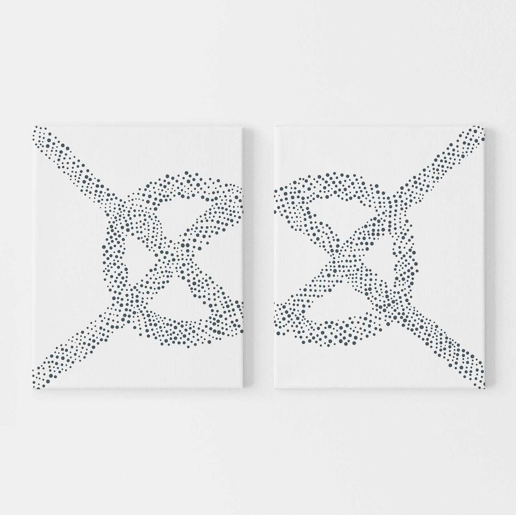 Bulkhead White Rope Knot Art Prints — view 4