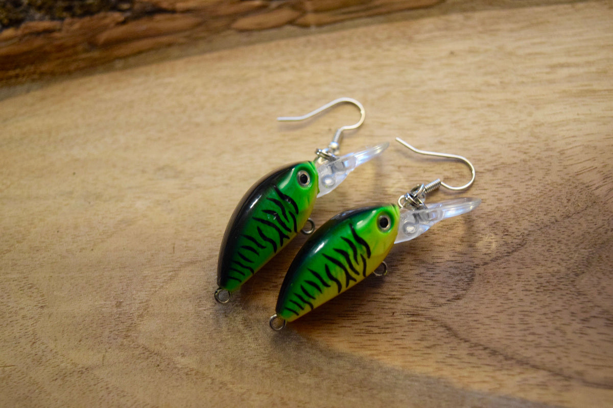 Mainsail Green Lure Earrings — view 2
