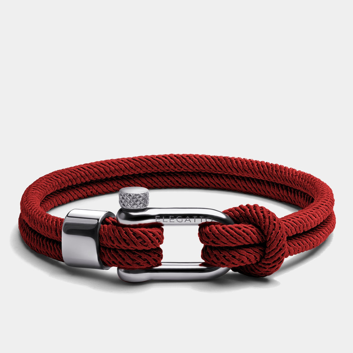 Yawl Red Cotton Bracelet — Low Country Marine