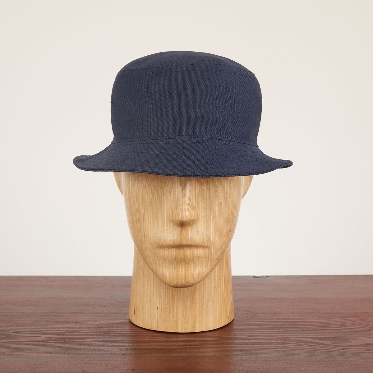 Rudder Navy Cotton Bucket Hat — view 4