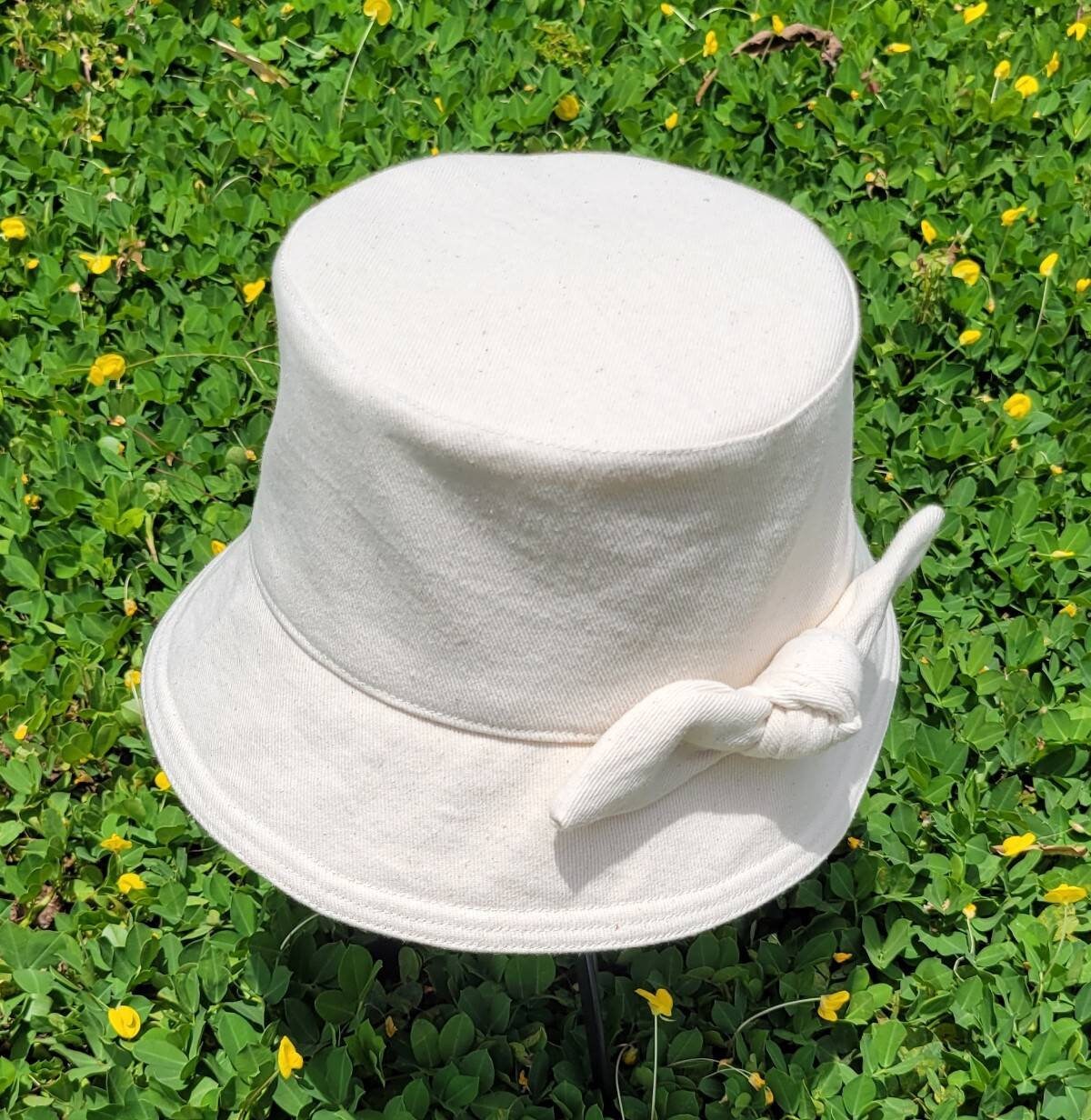Mast Beige Cotton Bucket Hat — view 3
