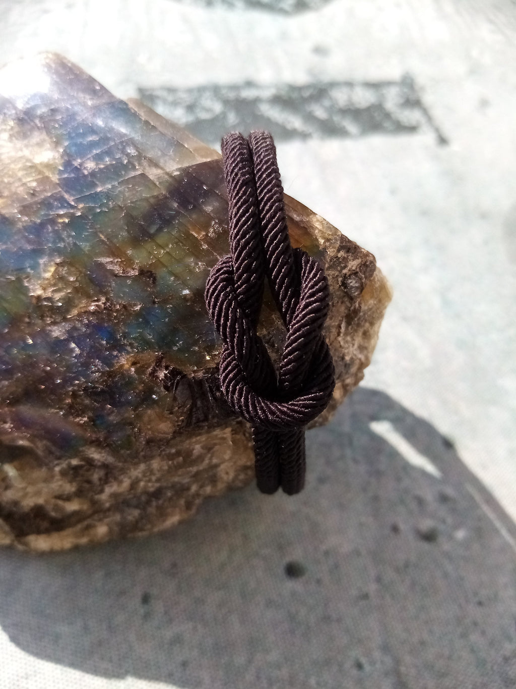 Marsh Brown Rope Bracelet — view 5