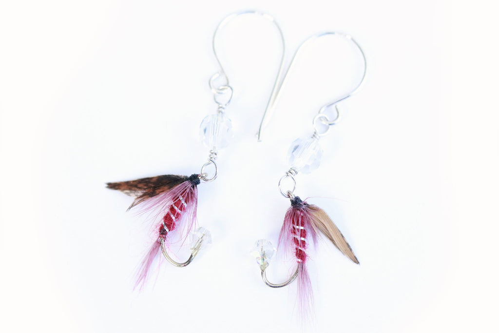 Slack Red Lure Earrings — Low Country Marine