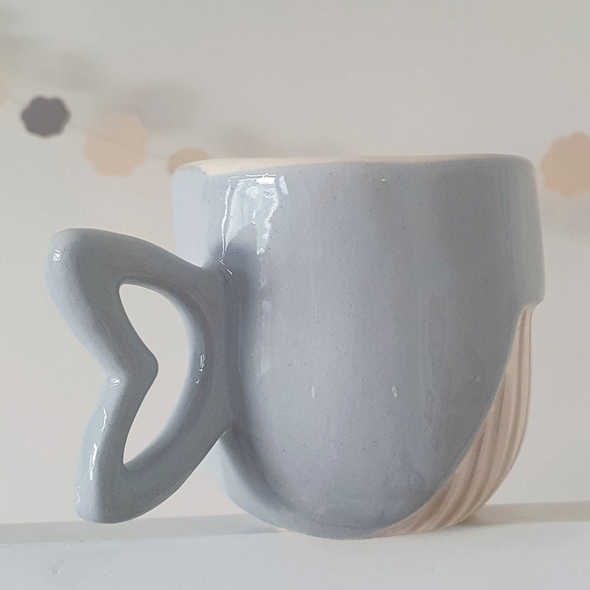 Sloop Light Blue Ceramic Mug — view 2