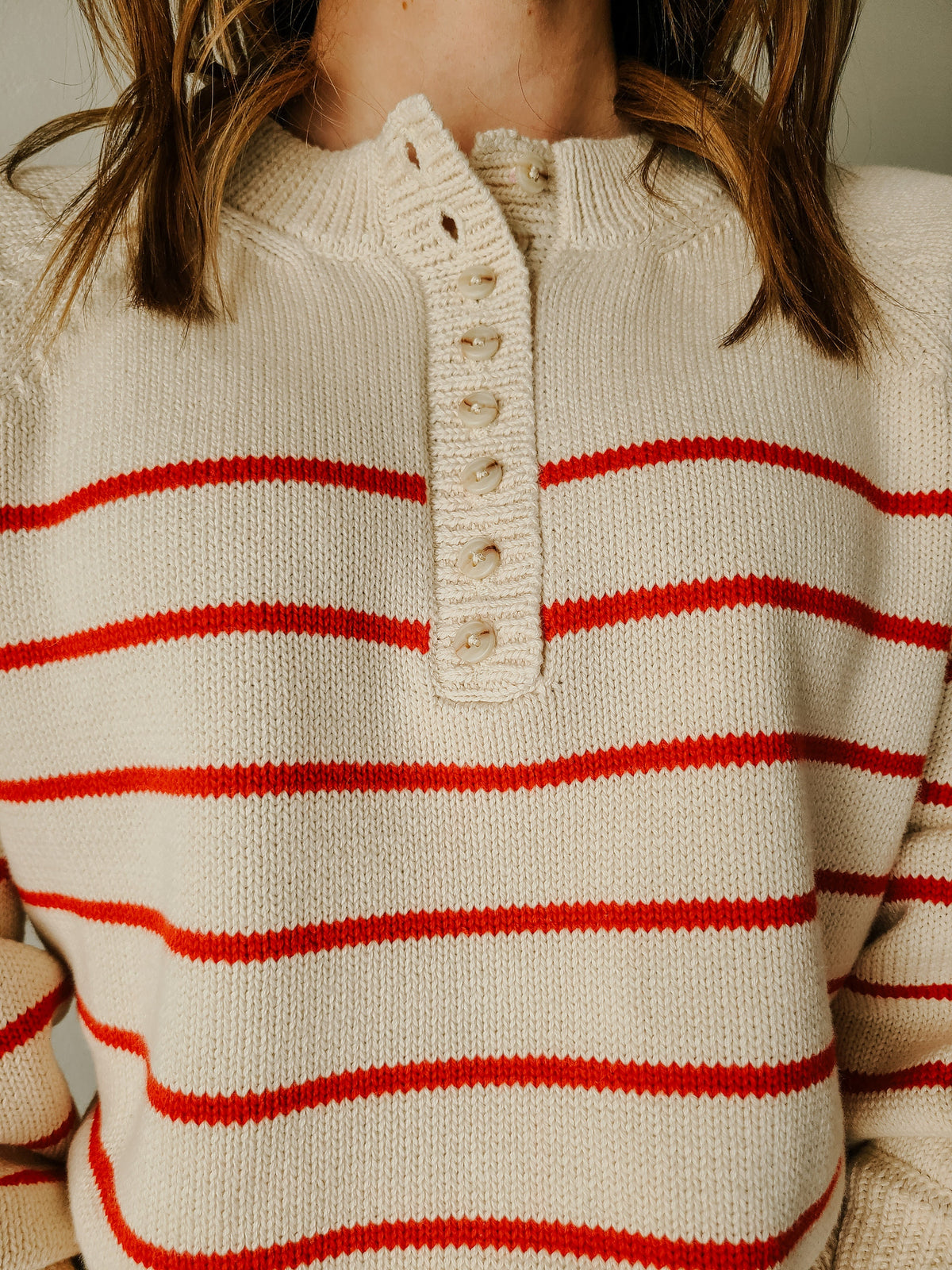 Colleton Striped Knit Sweater — view 5
