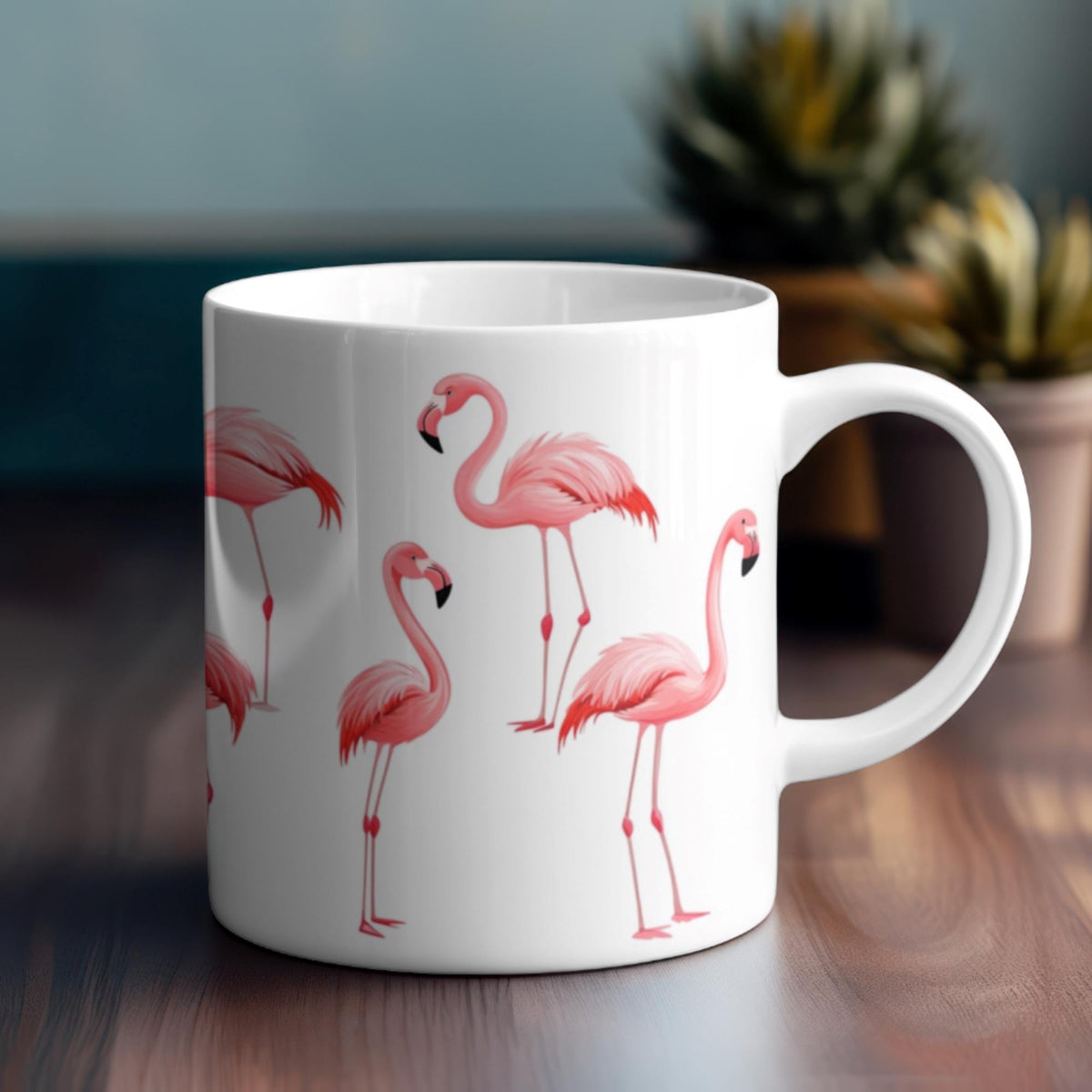 Palmetto Tropical Ceramic Mug — view 3