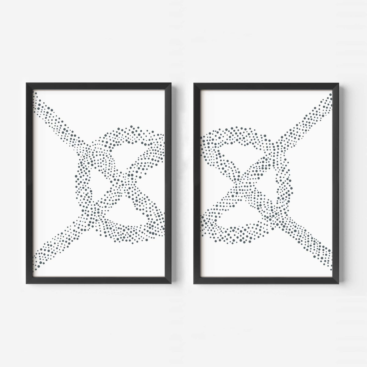 Bulkhead White Rope Knot Art Prints — view 3