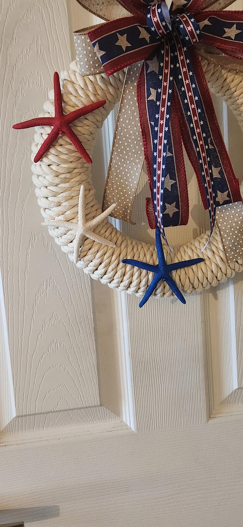 Bowline White Rope Wreath — view 4