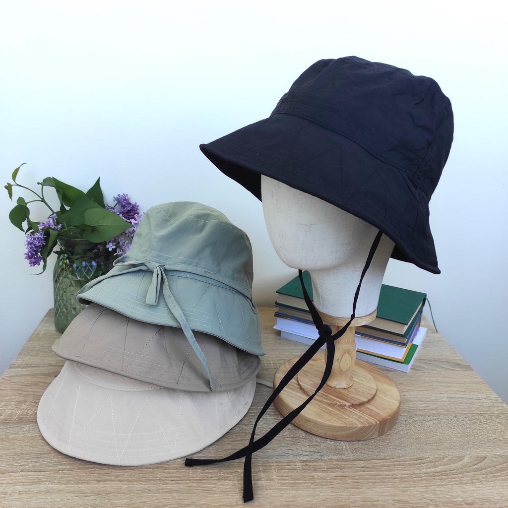 Swell Gray Cotton Bucket Hat — view 5