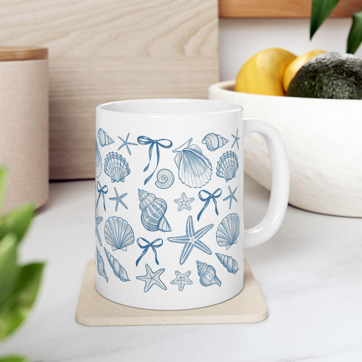 Seabrook White Ceramic Mug — Low Country Marine