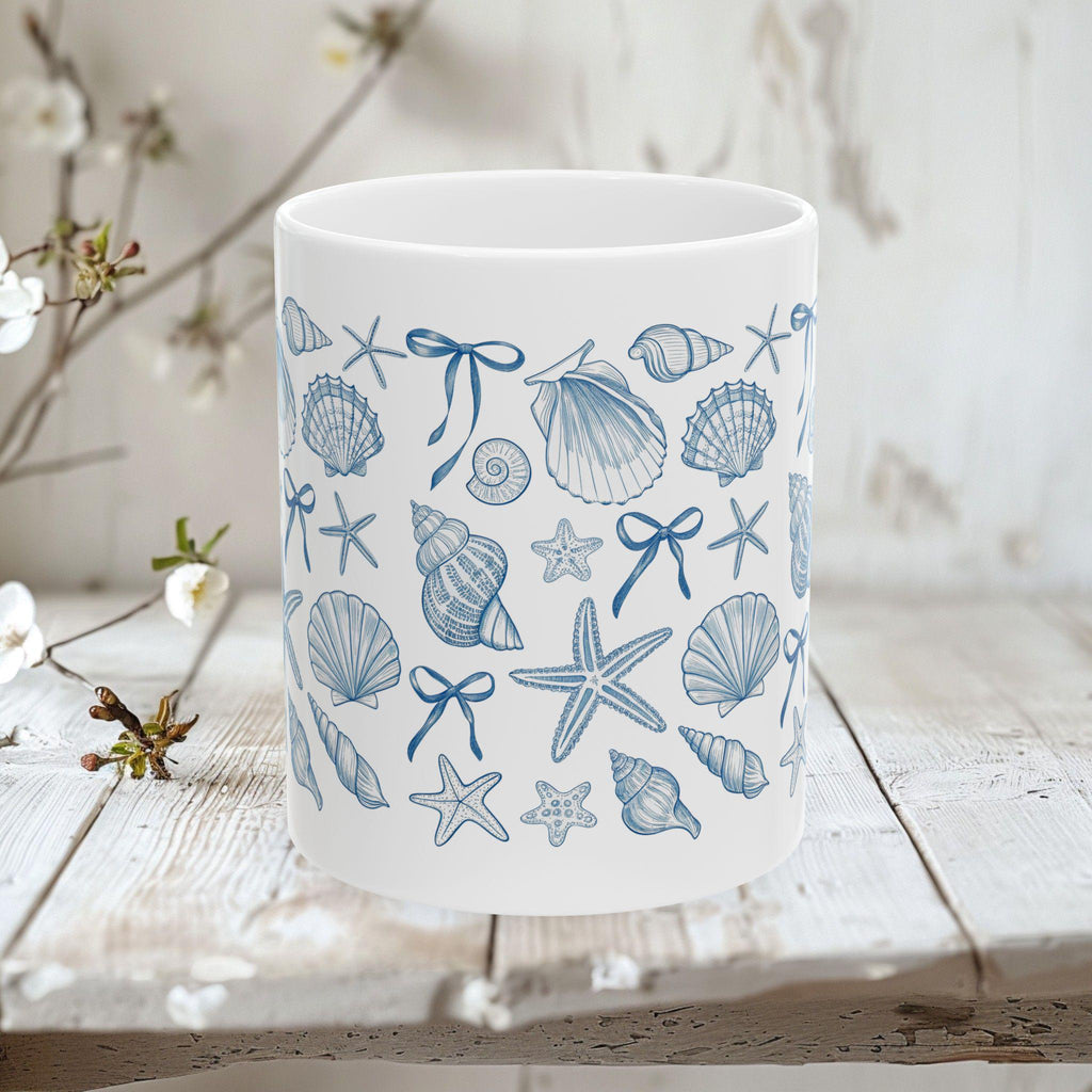 Seabrook White Ceramic Mug — view 2