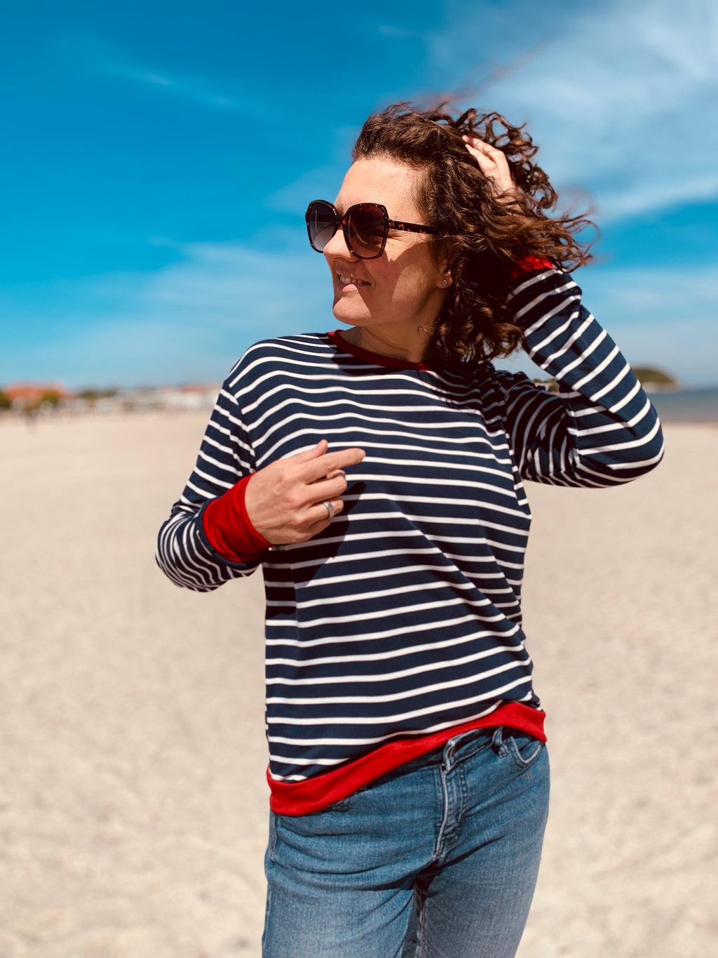 Jib Navy Sweater — view 4
