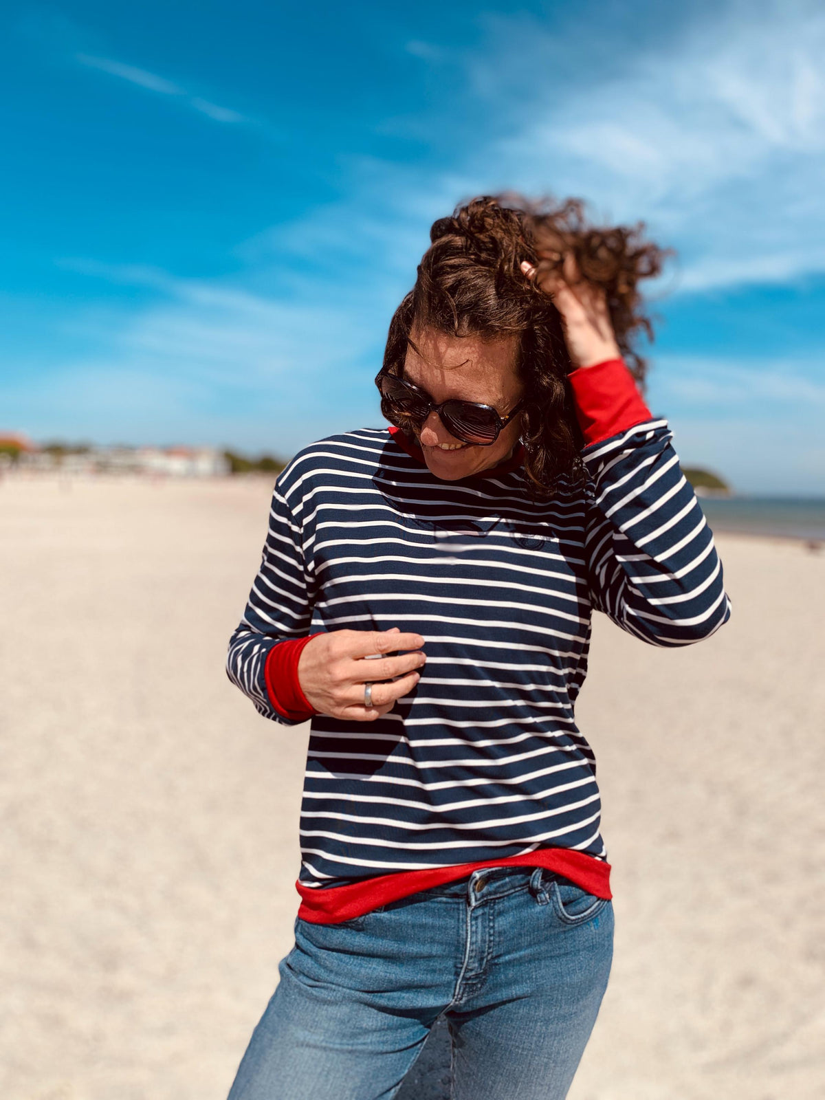 Jib Navy Sweater — view 6
