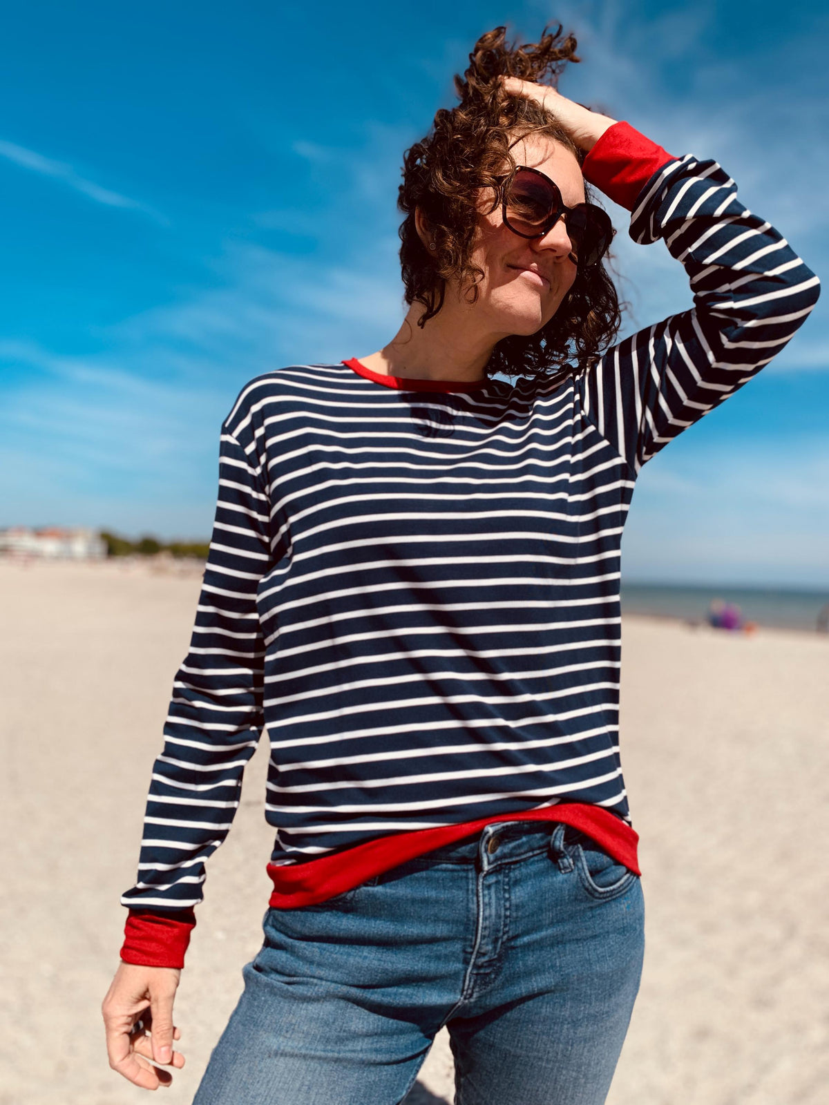Jib Navy Sweater — view 2