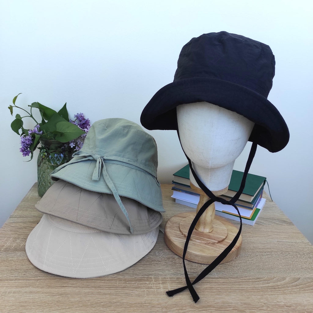 Swell Gray Cotton Bucket Hat — view 6