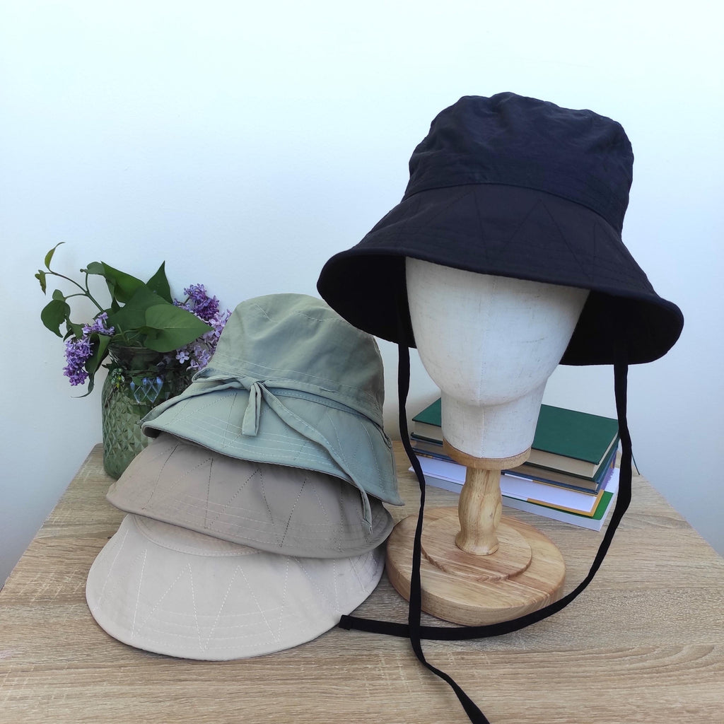 Swell Gray Cotton Bucket Hat — Low Country Marine