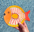 Halyard Orange Hand-Painted Serving Platter — Low Country Marine
