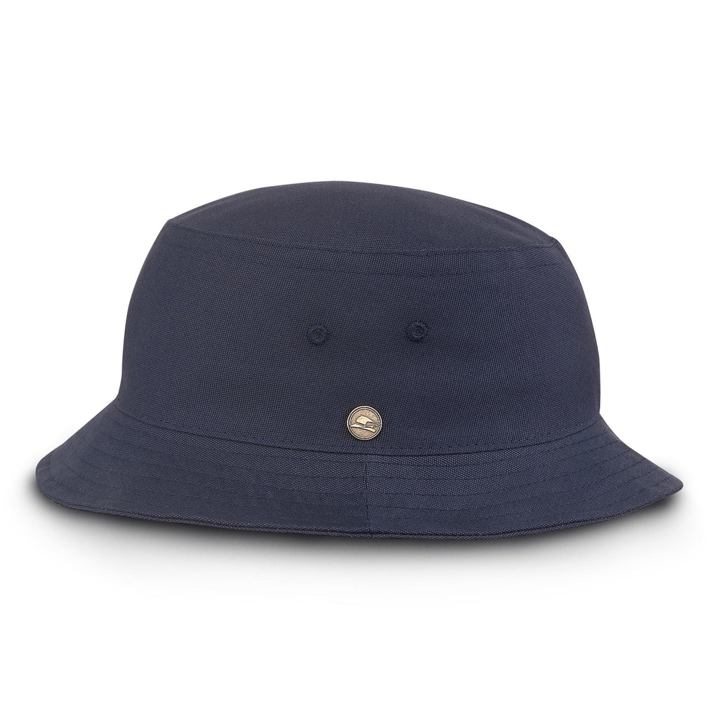 Rudder Navy Cotton Bucket Hat — Low Country Marine