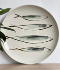 Skiff Ivory Ceramic Plate — Low Country Marine