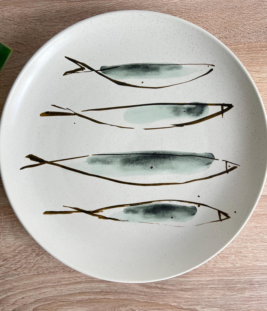 Skiff Ivory Ceramic Plate — view 3