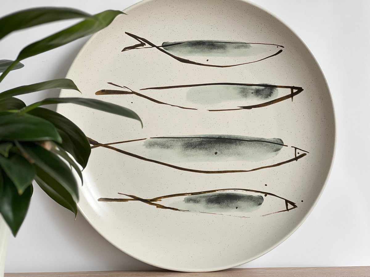 Skiff Ivory Ceramic Plate — view 5
