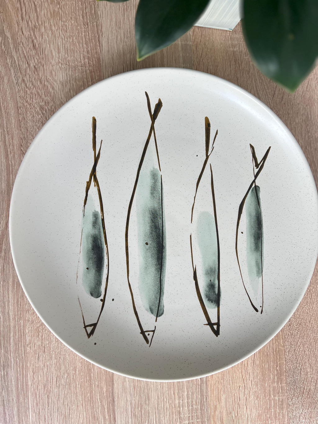 Skiff Ivory Ceramic Plate — view 4