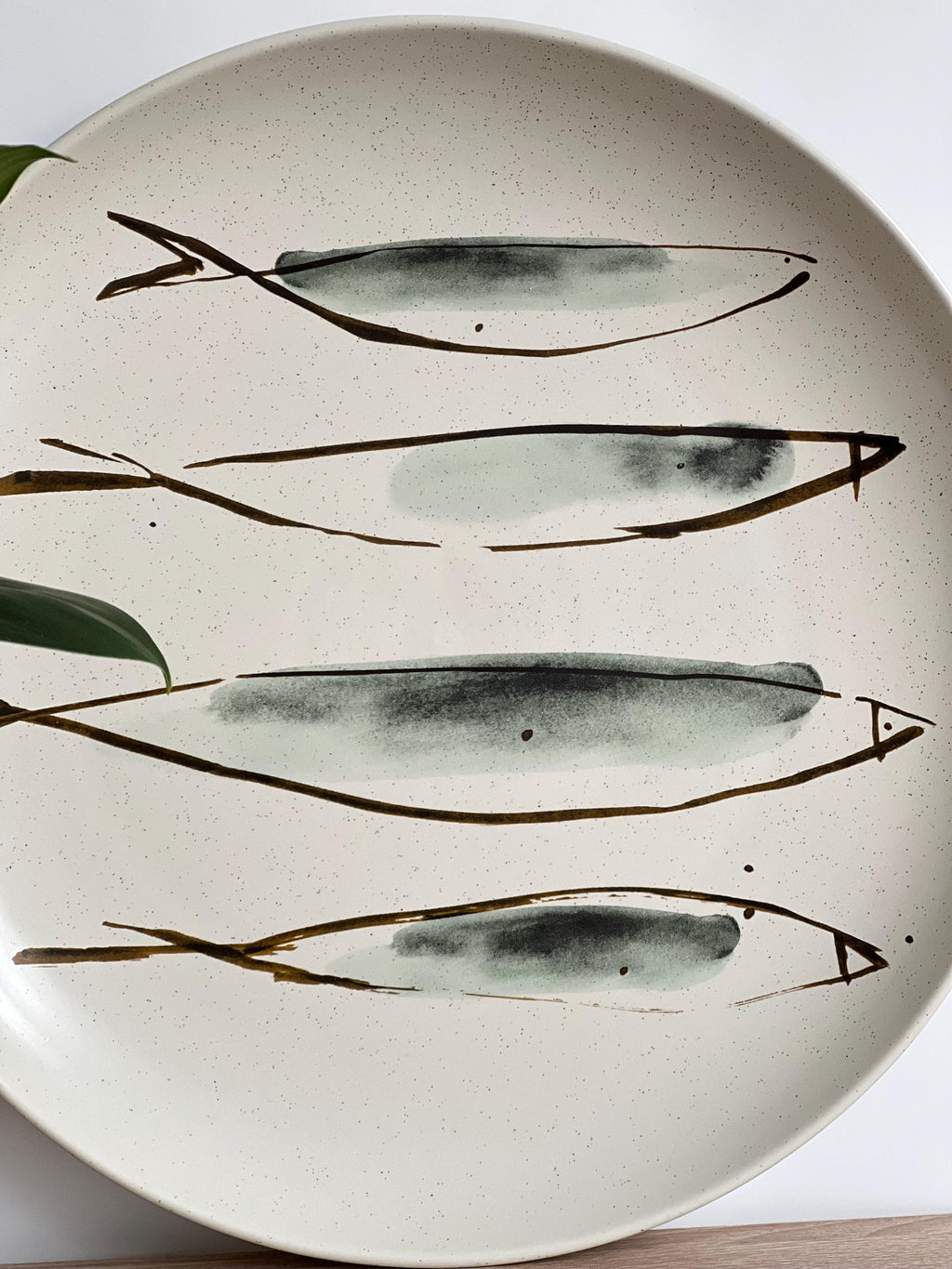Skiff Ivory Ceramic Plate — view 6