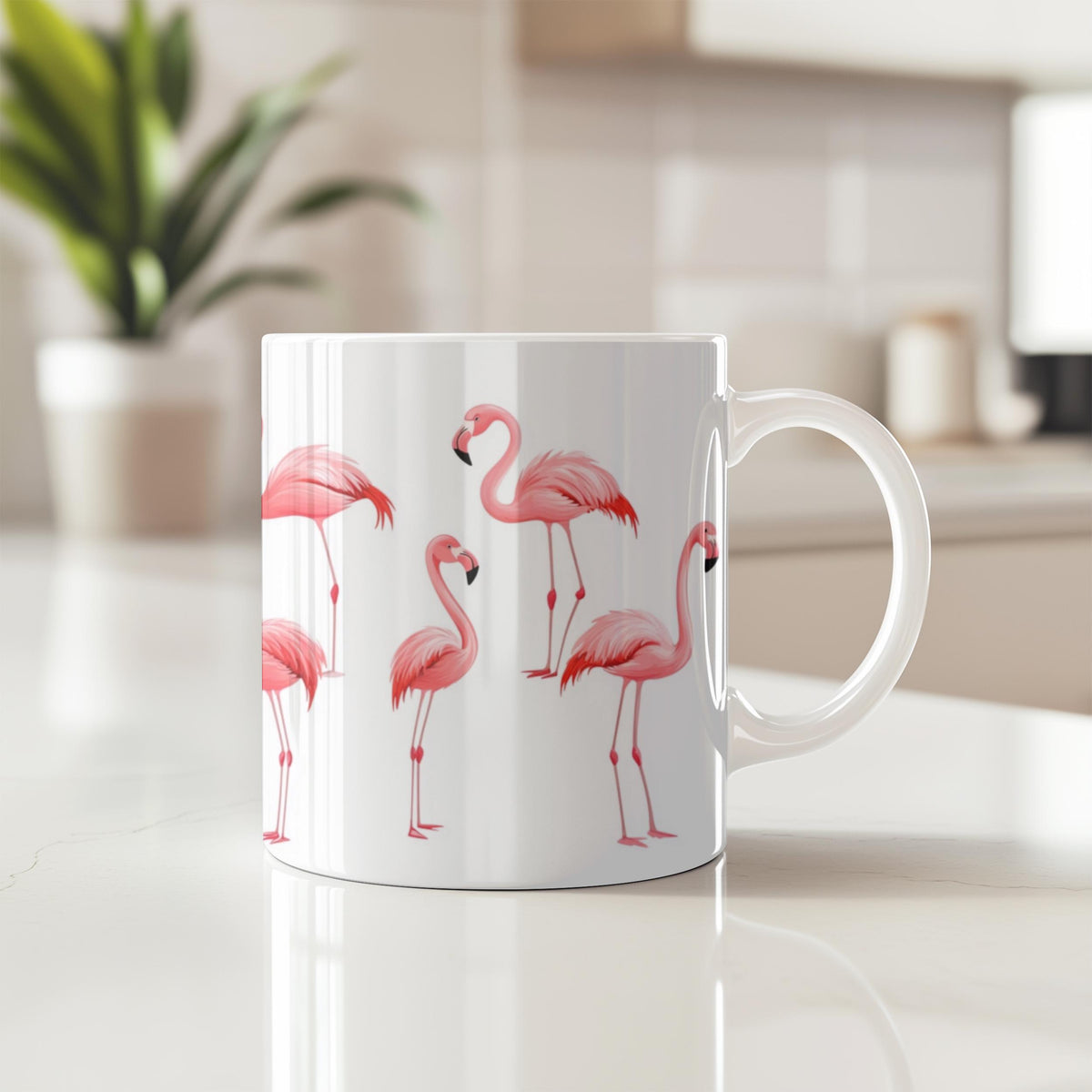 Palmetto Tropical Ceramic Mug — view 5