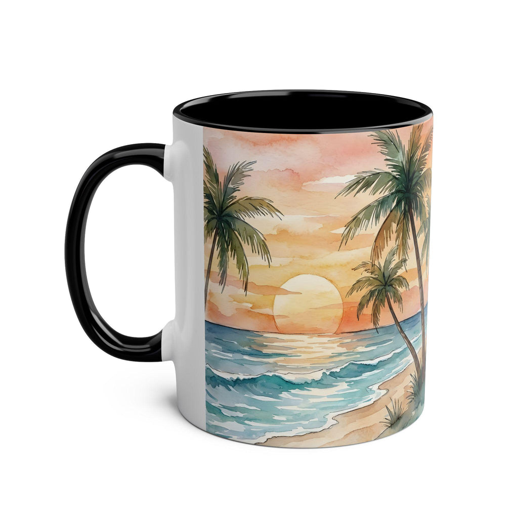Piling Tropical Ceramic Mug — view 5