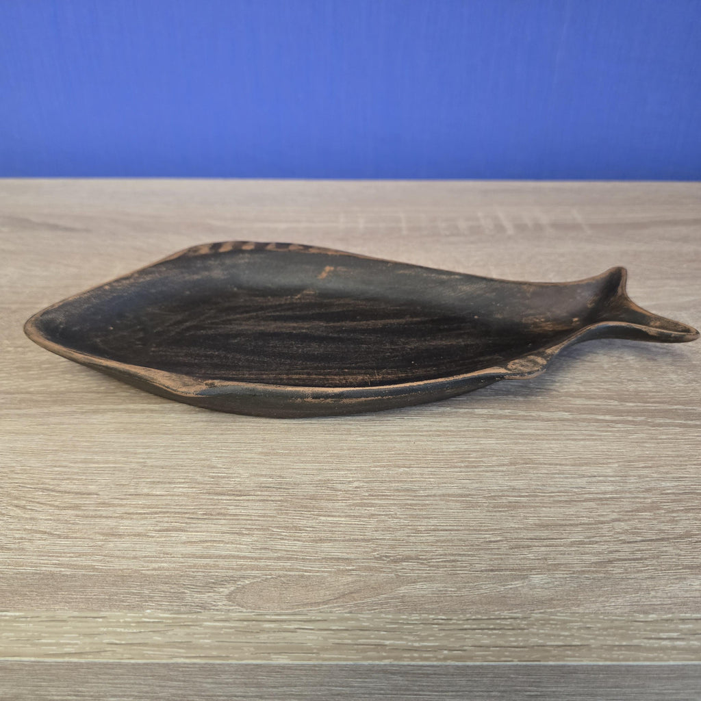 Riptide Black Serving Platter — view 4