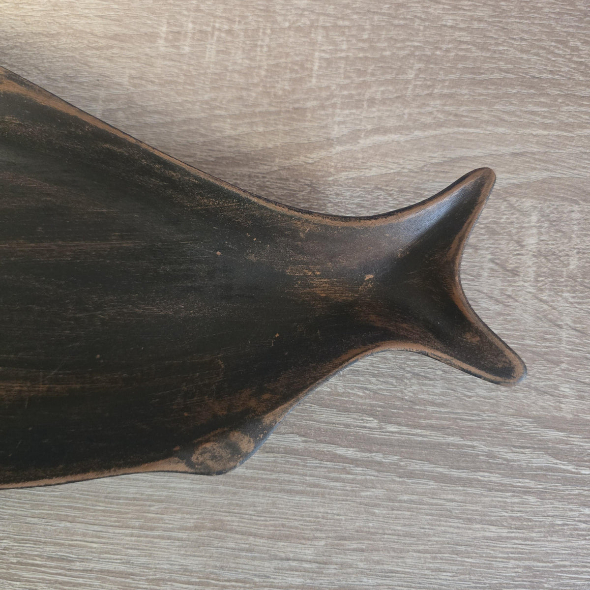 Riptide Black Serving Platter — view 3
