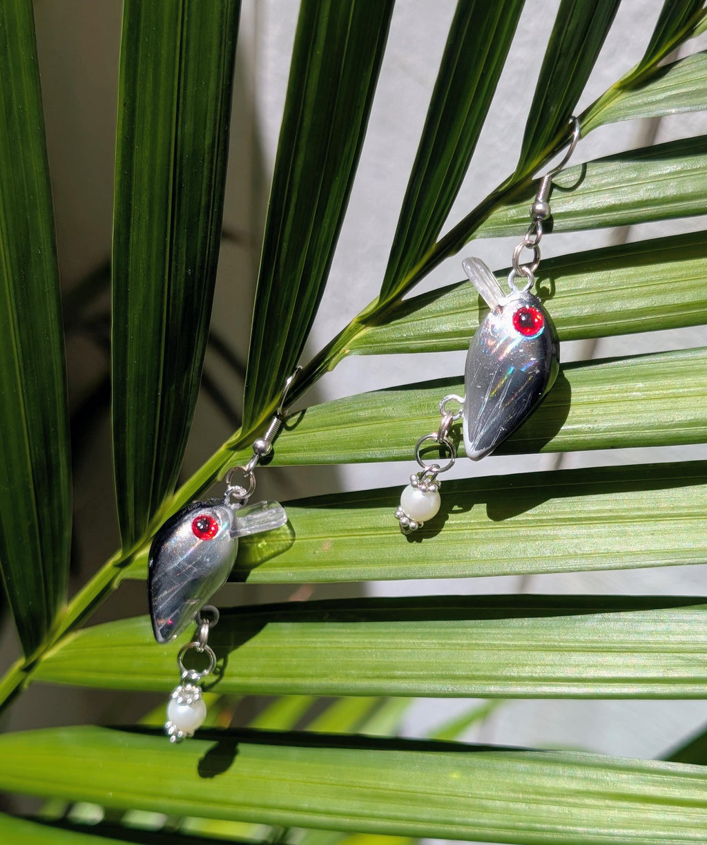 Driftline Black Lure Earrings — view 2