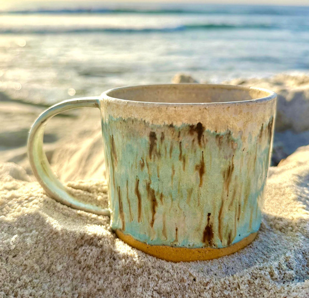 Heron Blue Ceramic Mug — view 2