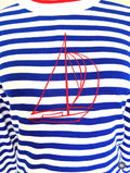 Sandbar Striped Knit Embroidered Sweater — Low Country Marine