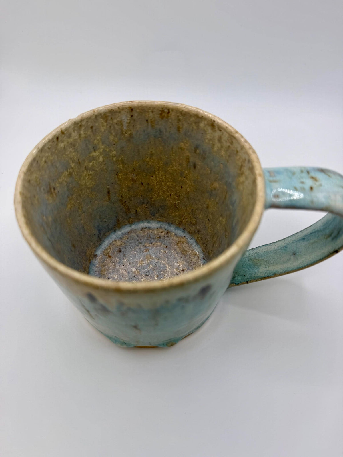 Heron Blue Ceramic Mug — view 6
