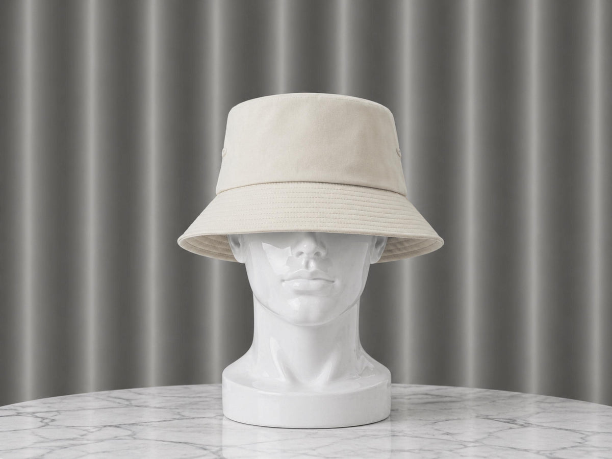 Marlin Navy Cotton Bucket Hat — view 2
